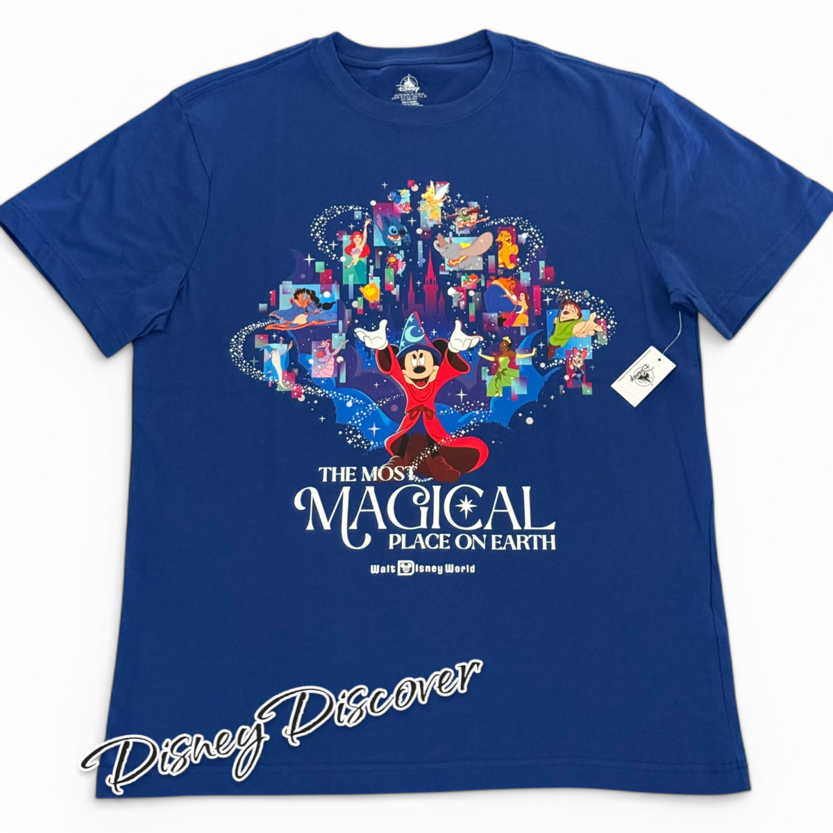 GET YOUR WORLD　touch my secret Disney Shirt 2025 WDW Sorcerer Mickey The Most Magical Place On