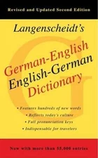 German-English, English-German Dictionary, 2nd Edition - GOOD
