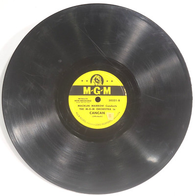 MGM ORCHESTRA Cancun 78 METROLITE 1951 MGM 30221 VG