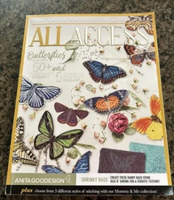 Anita Goodesign All Access APRIL 2018 NEW PAPER Book & CD  $99 On Website