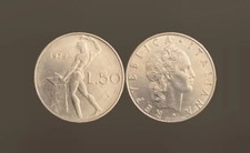 Moneta 50 lire 1979 repubblica italiana 