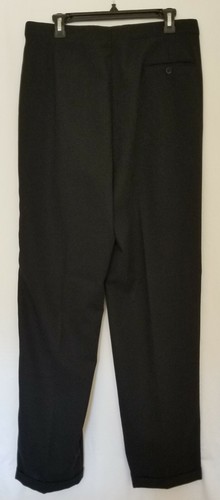 ANDREW FEZZA BLACK TUXEDO 100% WOOL SUIT SIZE 40L - Picture 7 of 7