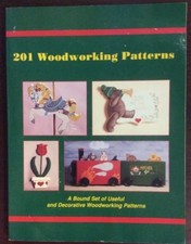 201 Woodworking Patterns A Bound Set Of Useful  Decorative Woodworking Patterns