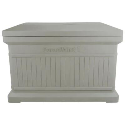 RTS Home Accents Package Delivery Box Gray Lightweight Corrosion/ Fade Resistant