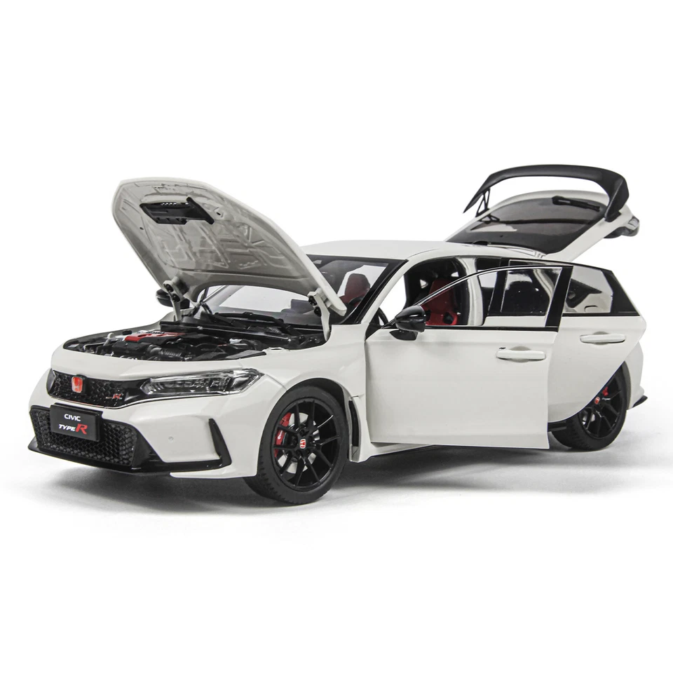 1/18 Scale Paudi Honda Civic Type-R FL5 Car Diecast Model 2023 Collect Gifts - Image 4 of 4