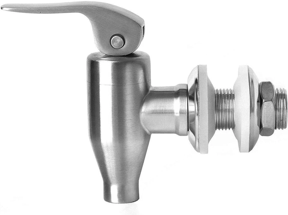 Beverage Dispenser Push Style Spigot,Stainless Steel Polished Finished  - Image 3 of 4