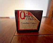 Q.R.S  #1785 Canadian Capers Player Piano Roll