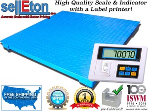 shipping scale with label printer
