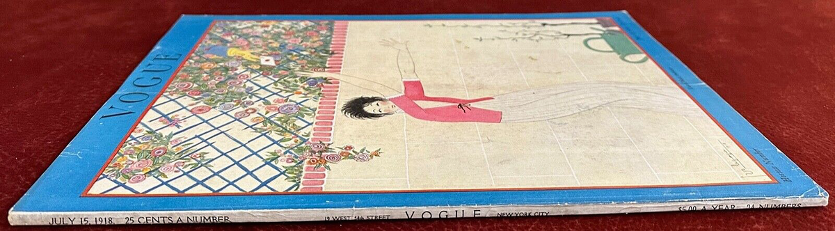 Vogue Magazine ~ July 15, 1918 ~ Lepape De Meyer Lanvin Vogue Magazine ~ July 15, 1918 ~ Lepape De Meyer Lanvin