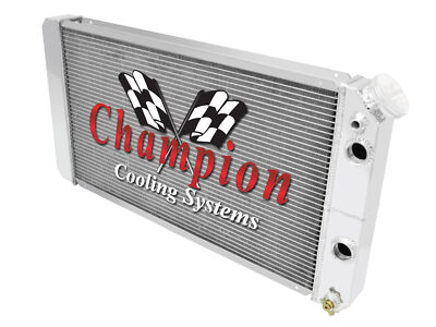 AL 3 Row Dual Pass Radiator,1.5,1.75 for 1996-2005 Chevrolet S/T Series LS