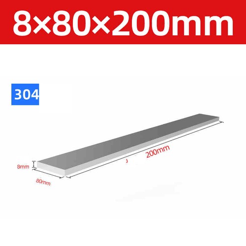 Flachstahl A2 Edelstahl V2A Flachmaterial Breite 10-80mm Dicke 3/4/5/6/8mm - Bild 183 von 185