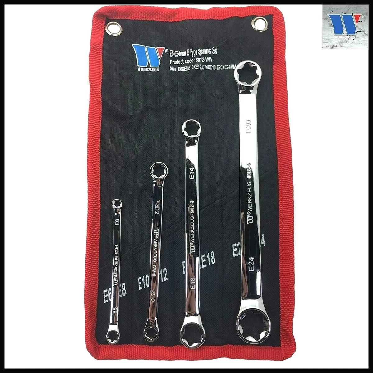 E sale spanner set