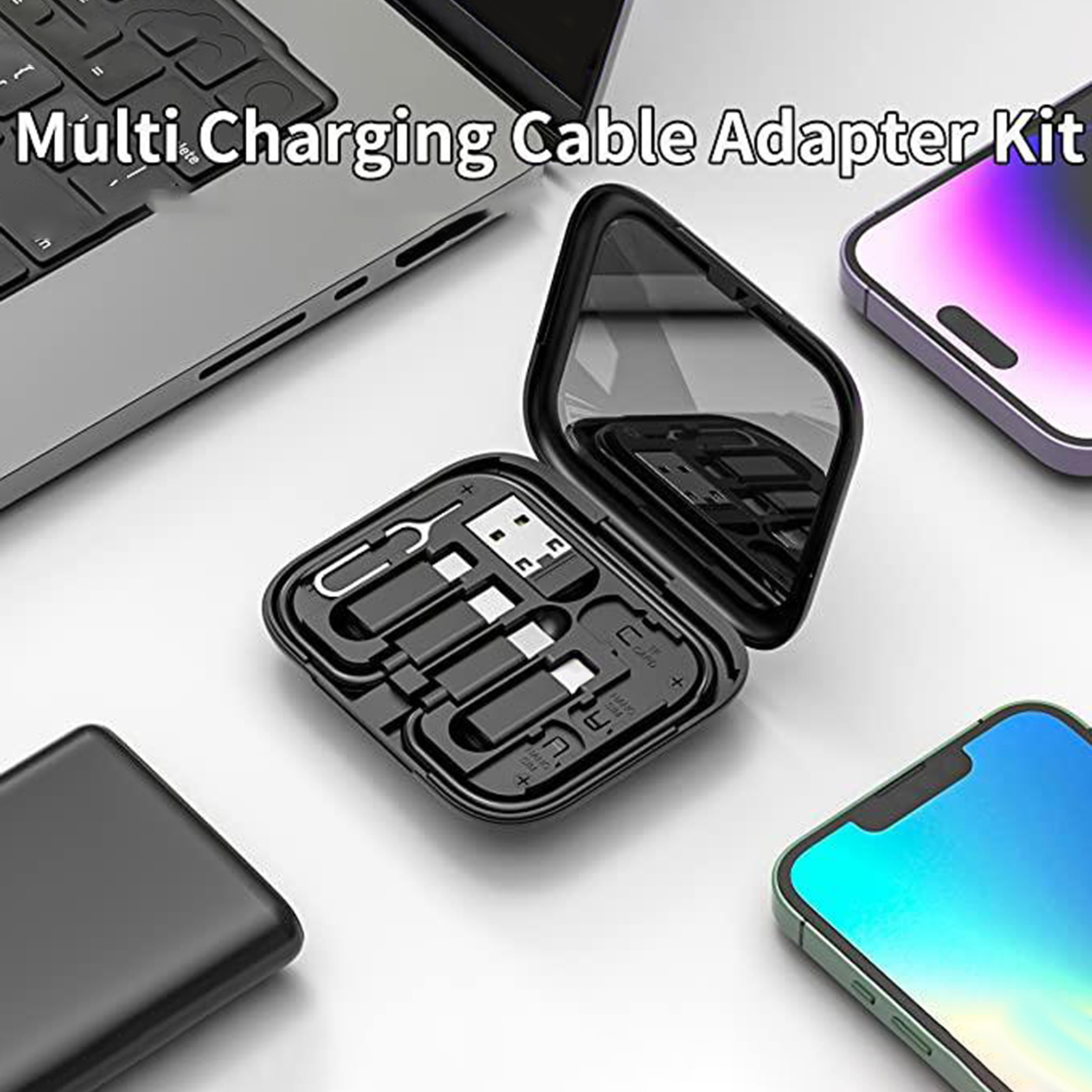 Data Line Storage Container Multi Slots Keep Tidy Fast Charge Line Disk