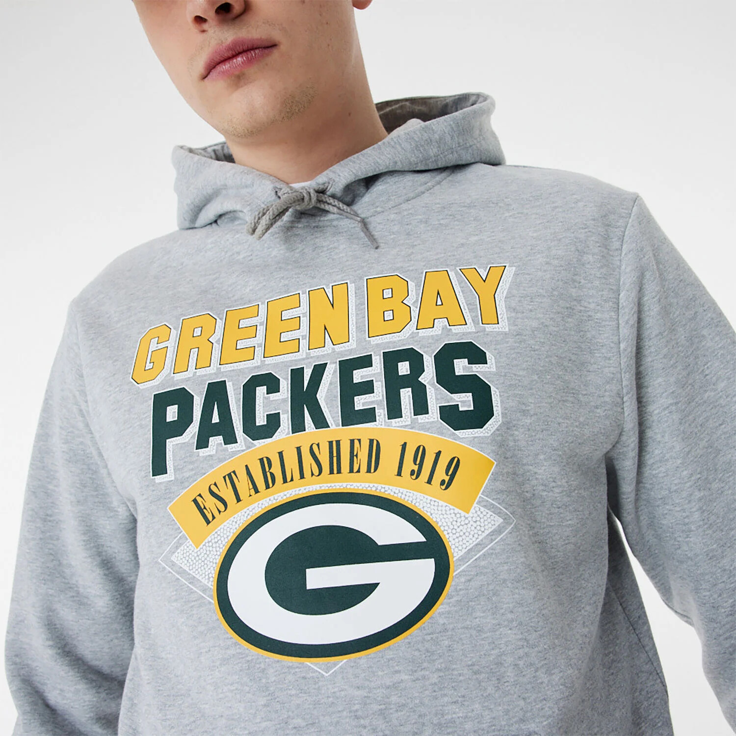 6025/414 New Era American Football Green Bay Packers Hoodie