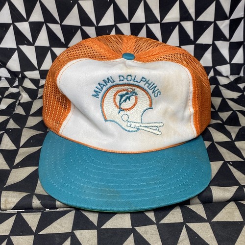 Miami Dolphins Hat Sports Unlimited Dad Cap Snapback 80s Vintage
