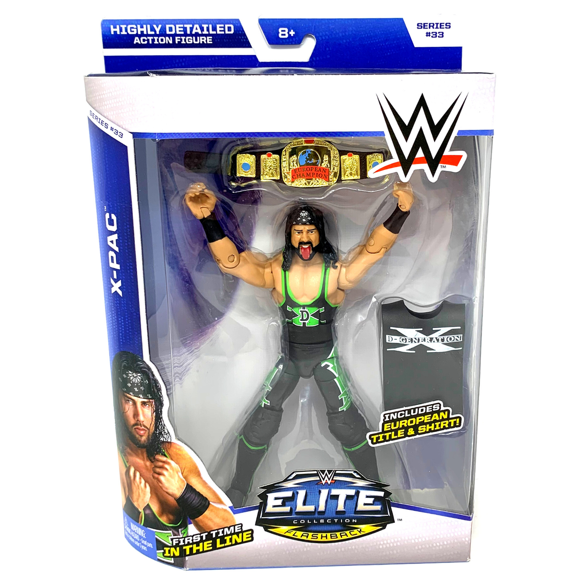 WWE Elite Collection Series 33 X-Pac Flashback Action Figure with