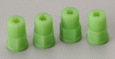 Duratrax DTXC9033 Shock Bushings Green Evader Series and Losi XX cars Vintage