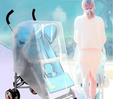 Baby stroller rain cover