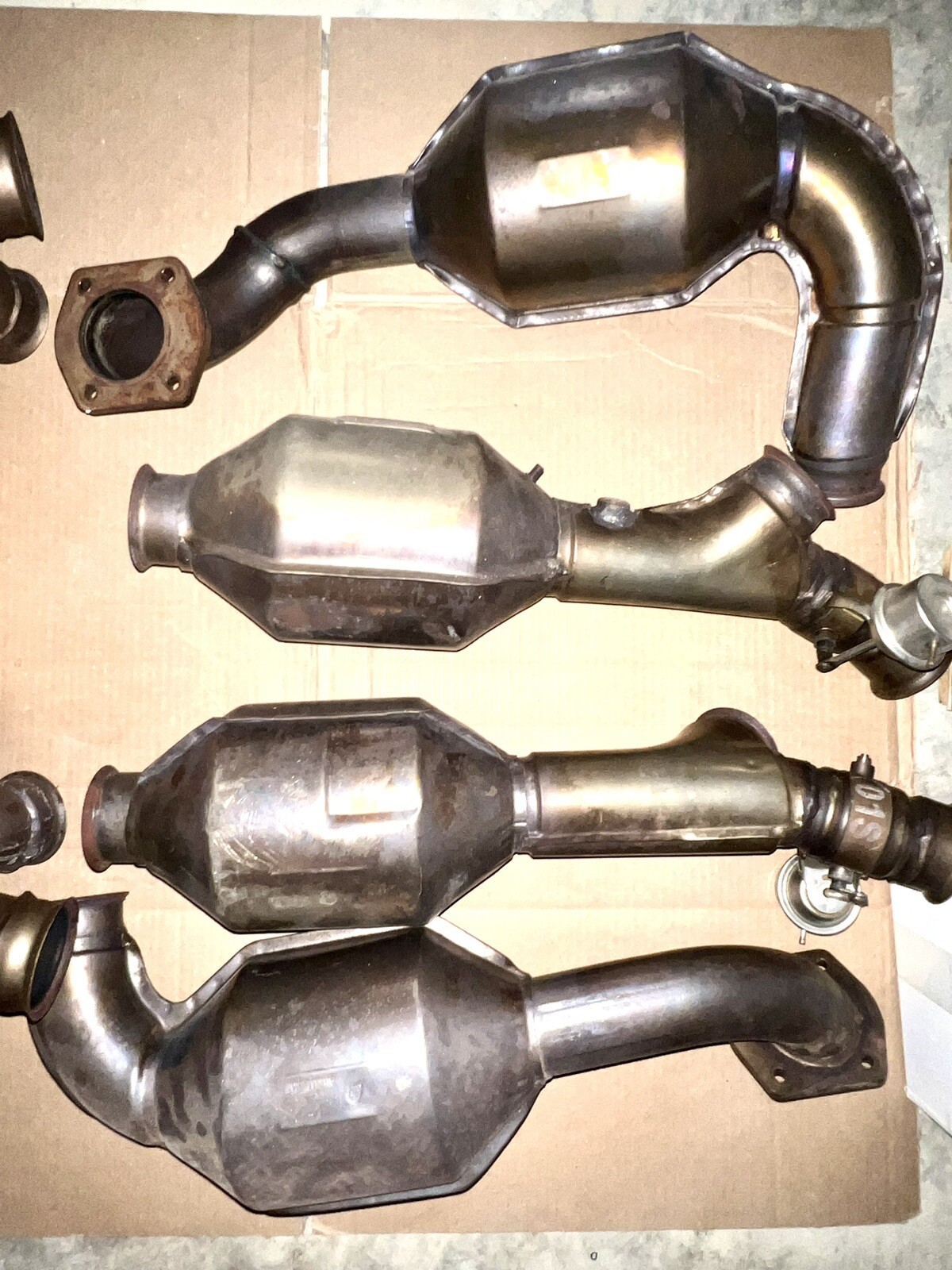 Lamborghini Murcielago Lp640 Exhaust Muffler Muffler Catalytic Convert Cat OEM