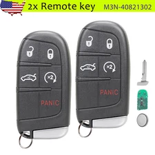 2 For 2011 - 2018 Dodge Charger Keyless Entry Smart Remote Key Fob M3N-40821302