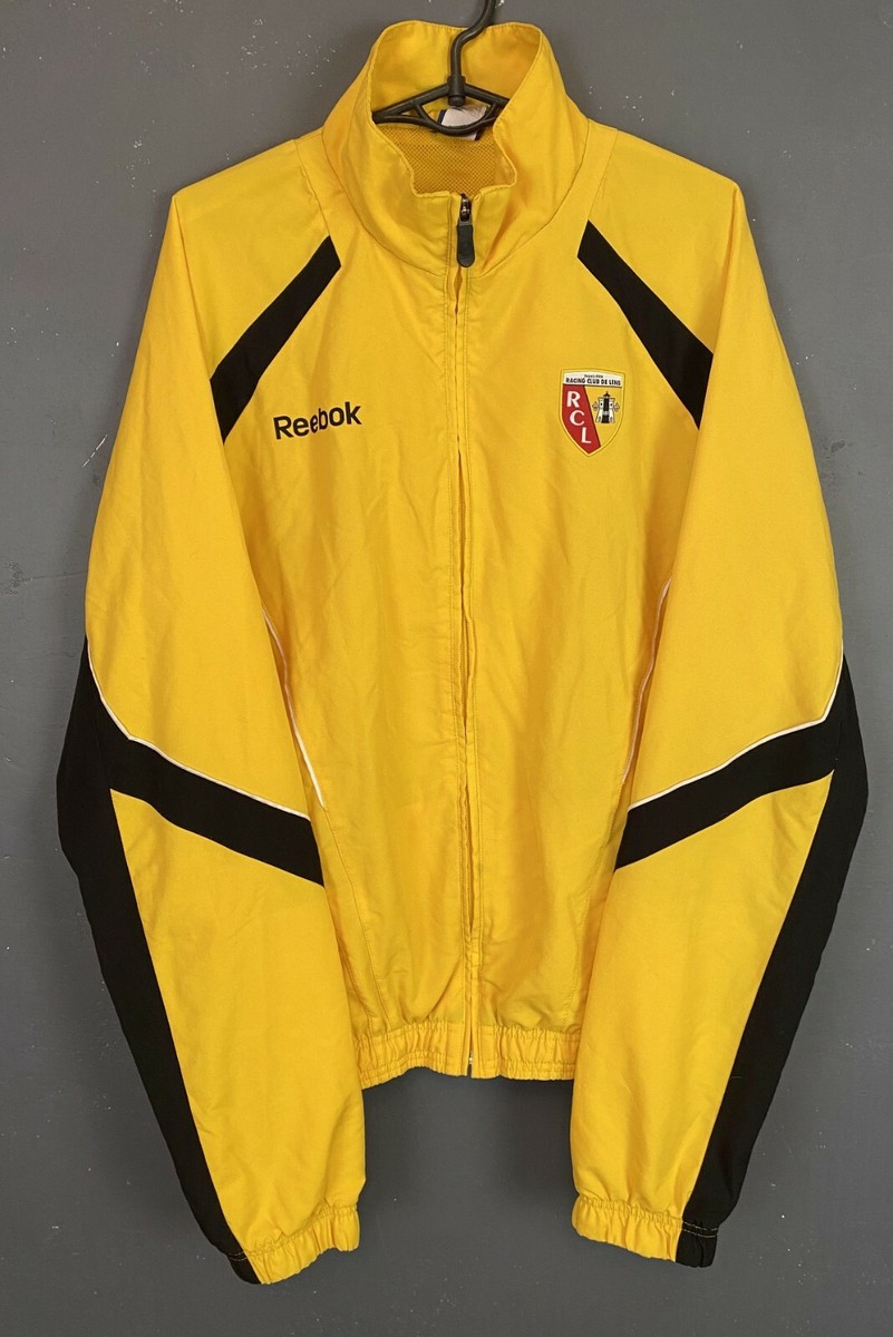 MENS REEBOK FC RACING CLUB DE LENS 2010/2011 TRACK JACKET SOCCER