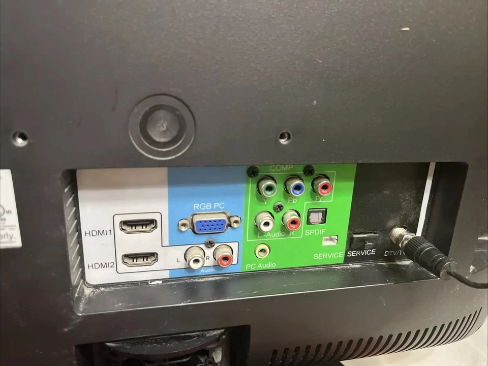 Vizio VA19LHDTV10T 19" 720p HD LCD Television Or Monitor Tested Works 2 HDMIs - Image 4 of 4