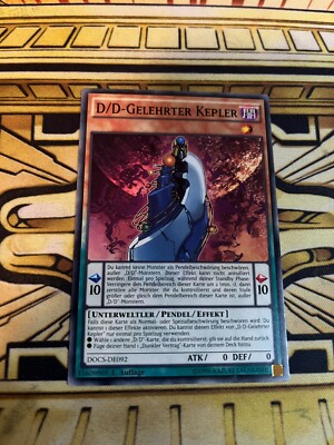 Yugioh D/D-Gelehrter Kepler DOCS-DE092 Common