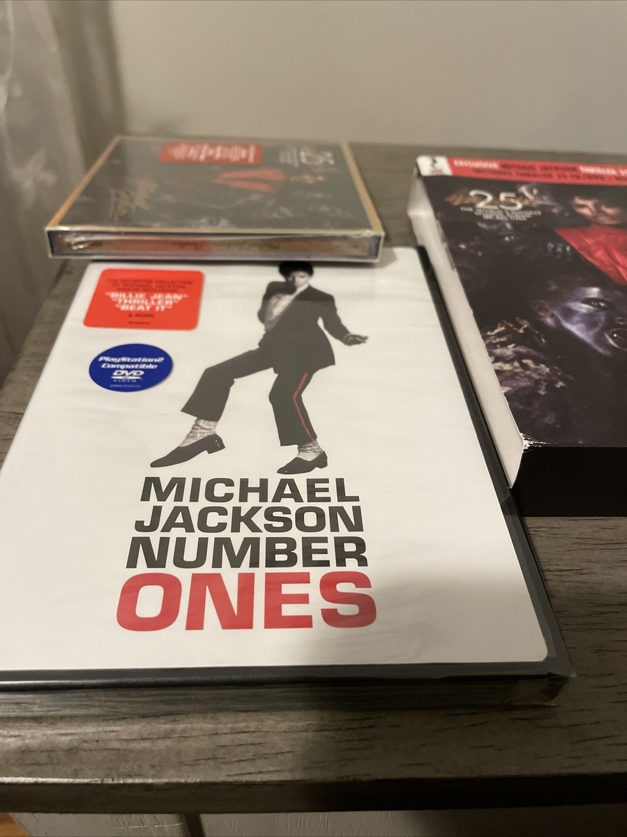 Michael Jackson Thriller 25th Deluxe Fan Pack - DVD - CD - VERY
