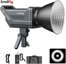 SmallRig RC 120D COB Daylight Point-Source LED Video Light 5600K with US Plug