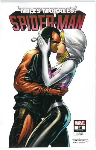 MILES MORALES: SPIDER-MAN #38 (TYLER KIRKAHM JSC HOMAGE VARIANT) ~ Marvel 2022