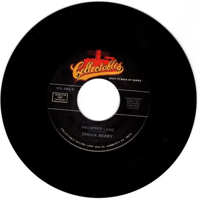 Chuck Berry - Sweet Little Sixteen / Promised Land 7" 45 RPM Single - Image 2 of 4