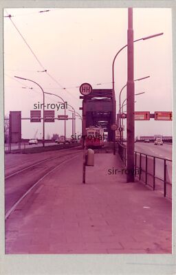 Hamburg 1970s - S-Bahn Elb Bridge - Tram Line 14 - Photo 8x13cm