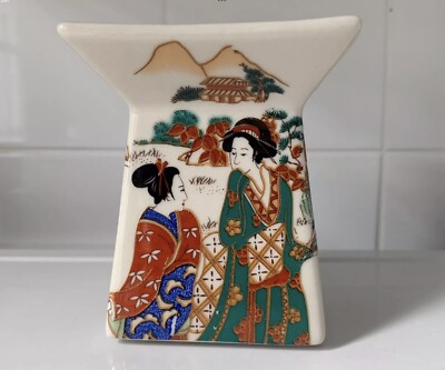 Teelicht Atemberaubendes Handbemaltes Japanisches / Chinesisches Teelicht