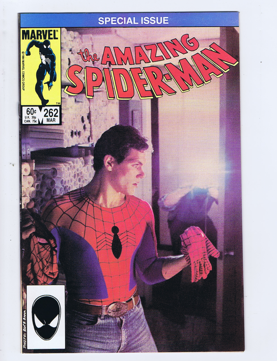 Amazing Spider-Man #262 Marvel 1985 Trade Secret ! Scott Leva TV