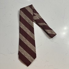 Bert Pulitzer Co Polyester/Silk Blend Tie