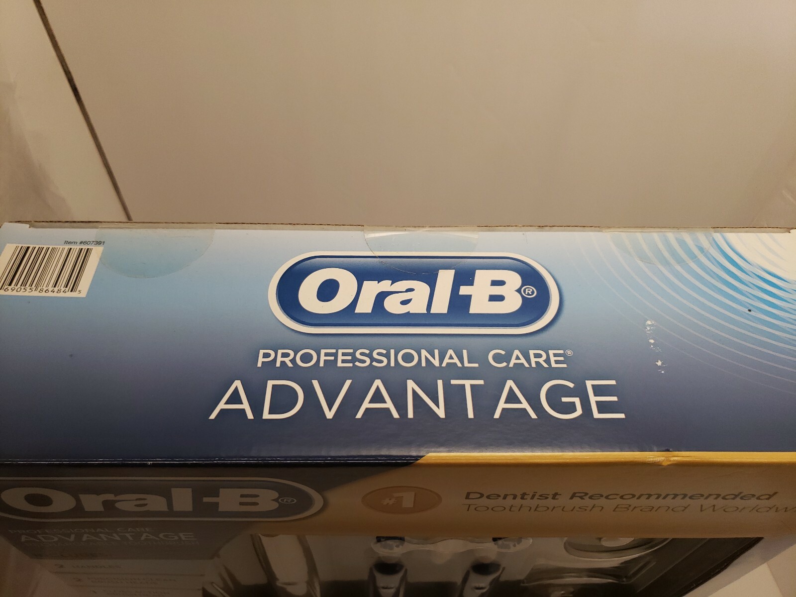 2 OralB Professional Care Advantage Rechargeable Toothbrush + 3 Brush Heads eBay