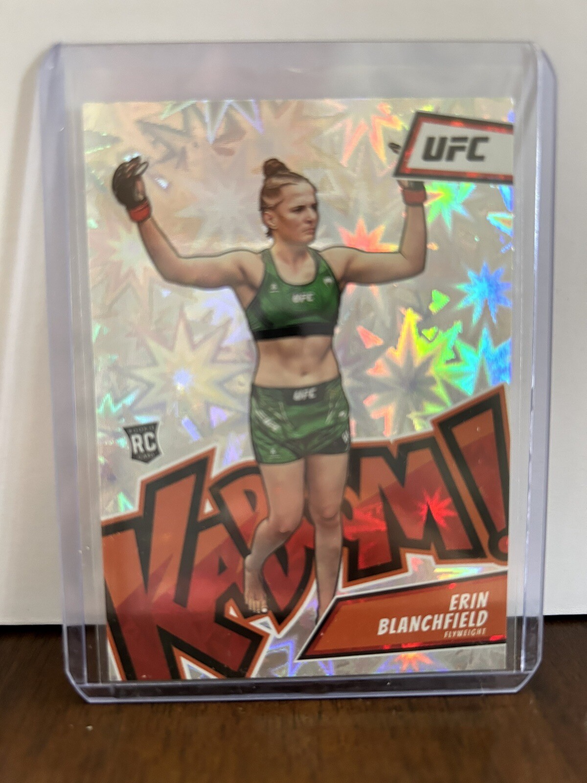 2023 Chronicles UFC Erin Blanchfield Kaboom Rookie Card Case Hit #9