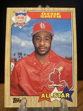 Topps 1987 Ozzie Smith NL All Star Baseball Card #598