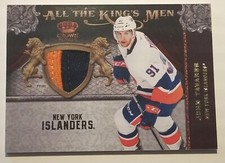 JOHN TAVARES 2011-12 Panini Crown Royale All the King's Men GU Prime Patch 24/50