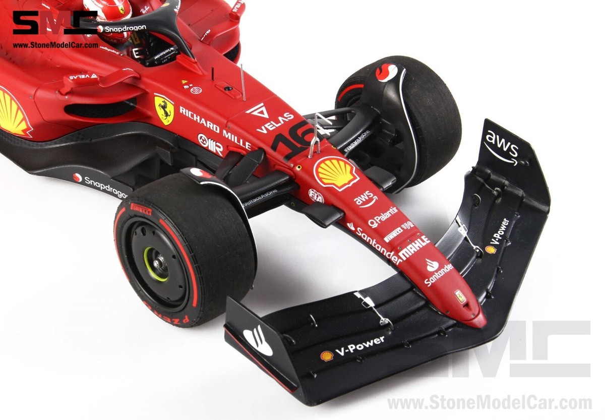 ミニカー 1/18 Ferrari F1-75 winner British GP2022 BBR 1:18 Ferrari F1-75 #16 Charles Leclerc Bahrain Winner