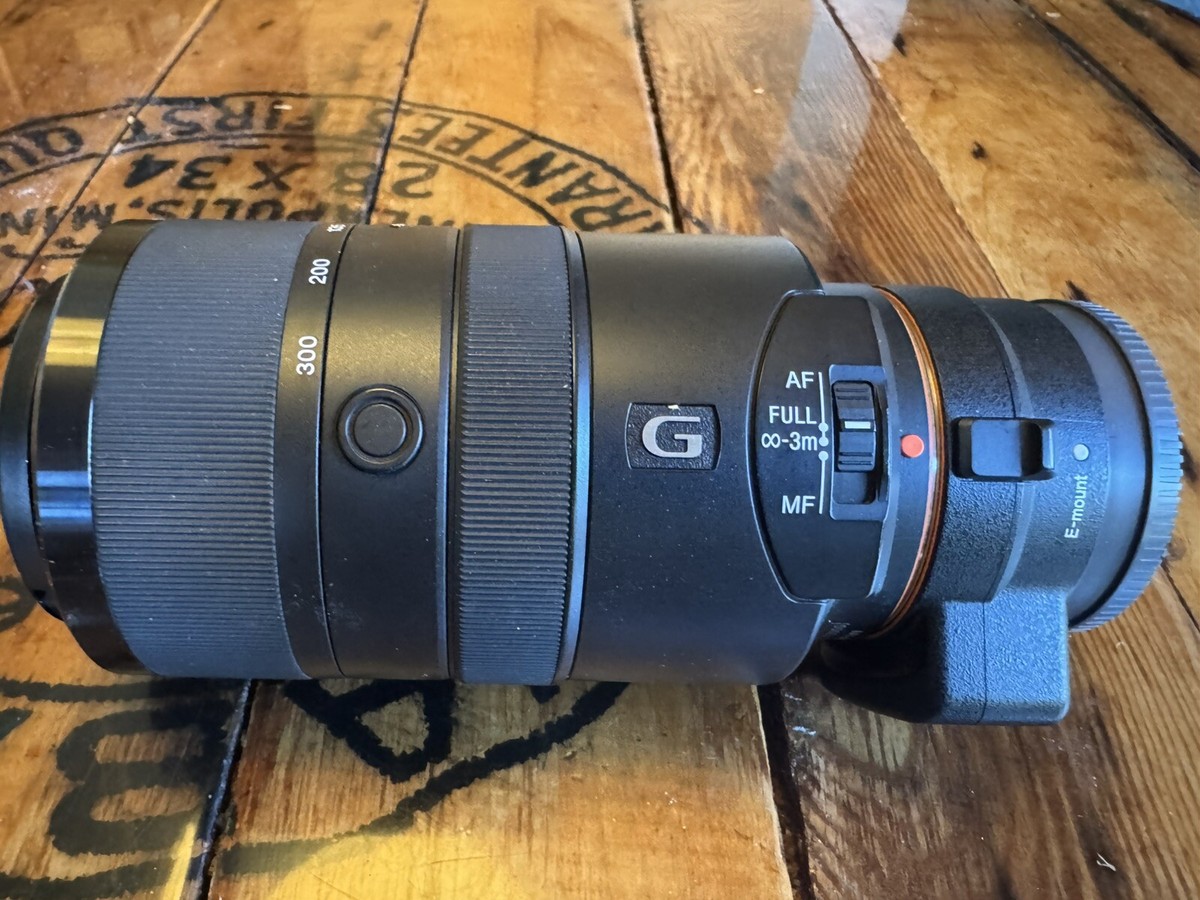 Sony 70–300 mm F4.5–5.6 G SSM Camera Lens A Mount | eBay