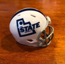 Utah State Aggies 1964-1967 throwback custom pocket pro helmet