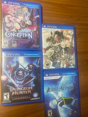 4 more random PlayStation PS Vita Games Lot -tested- | eBay