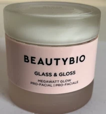 Beauty Bio Glass & Gloss Megawatt Glow Pro-Facial/ Pro-Faciale 2x1 oz 30 Ml
