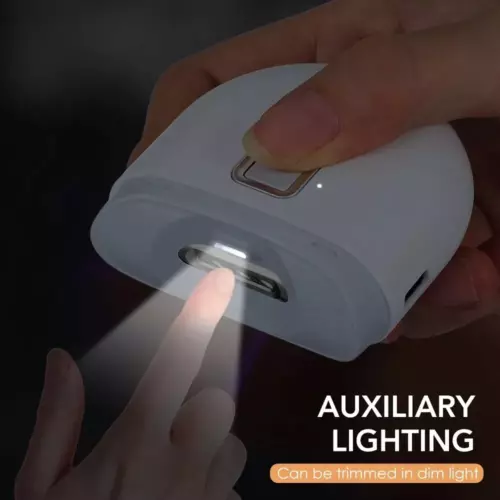 Cortaúñas Eléctrico de Seguridad Automático Recortador de Uñas Gruesas Herramienta Profesional - Imagen 6 de 20