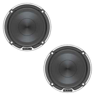 Hertz Mille Pro MP 70.3 3'' Inch 70mm Car Midrange Speakers Set 100w Peak Pair