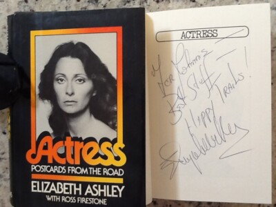 Elizabeth Ashley SIGNED Autobio Broadway Actress James Farentino George Peppard 