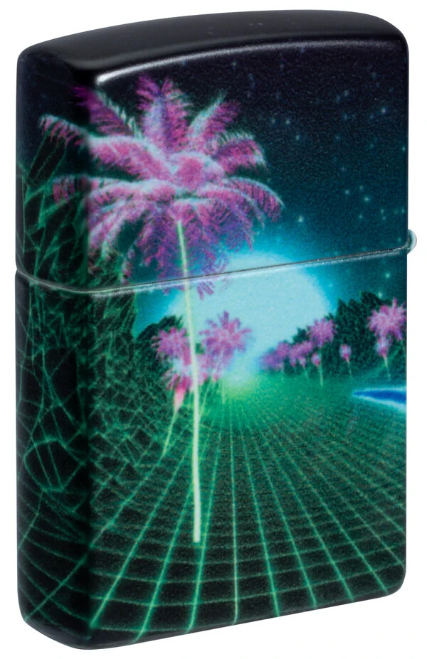 Zippo 46701, Cyber Dinosaur Design, 540 Color Process-2 Sided