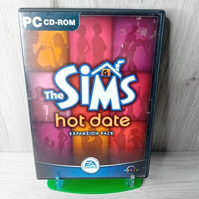 THE SIMS HOT DATE ERWEITERUNGSPAKET PC CD ROM SPIEL - SELTENES RETRO-SPIEL