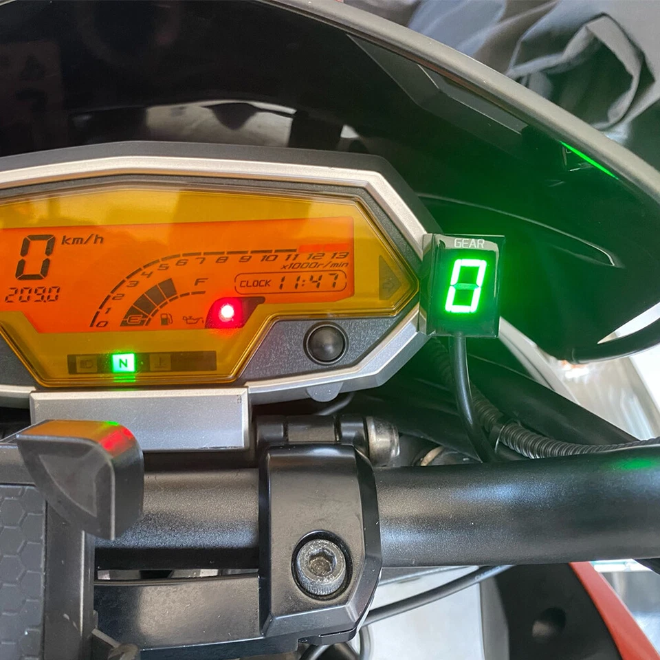 For Kawasaki Ninja 650 2012-2016 Motorcycle 1-6 Speed Gear Display Indicator Foto 2 de 4